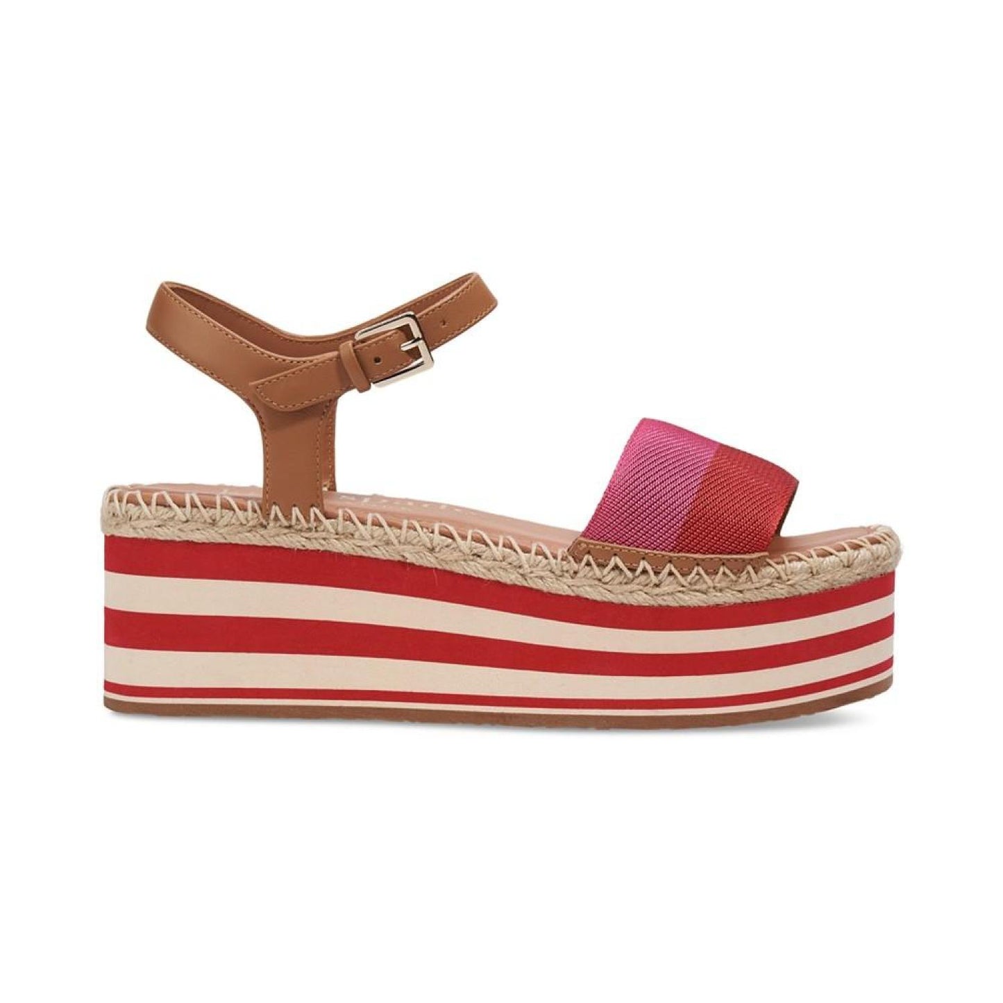 Women's Picnic Ankle-Strap Platform Wedge Sandals