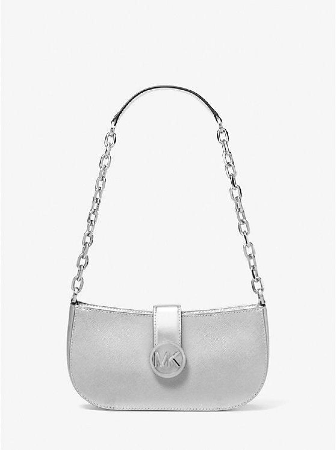 Carmen Small Metallic Shoulder Bag