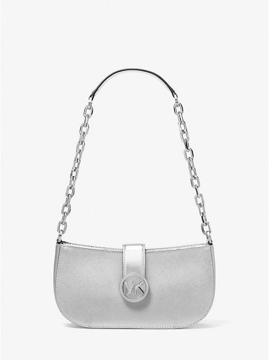 Carmen Small Metallic Shoulder Bag