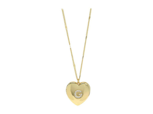 G Heart Locket