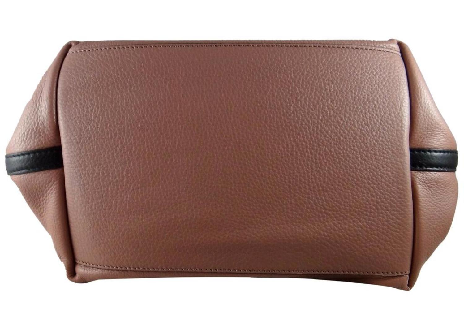 Michael michael kors brown leather colgate grab clearance bag