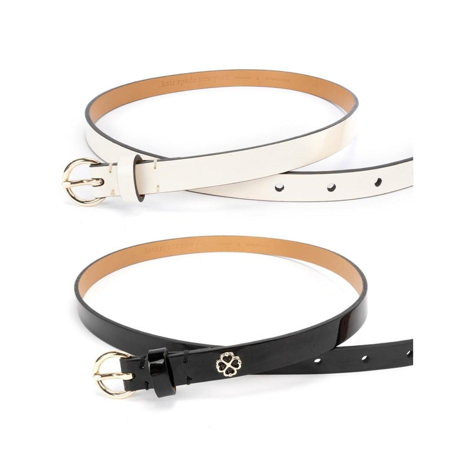 Women's 15mm 2 For 1 Belts Patent