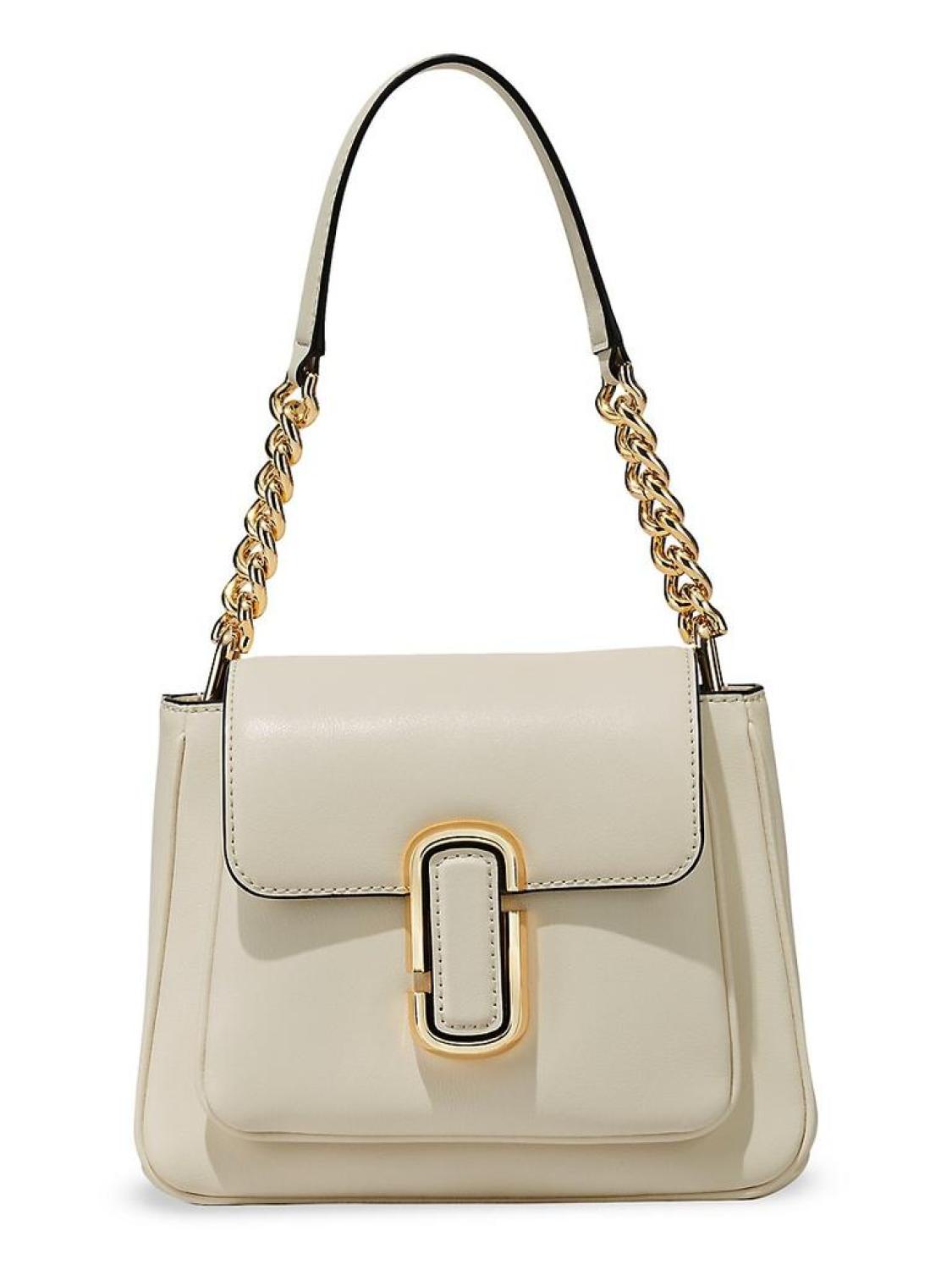 The Mini Chain Leather Satchel