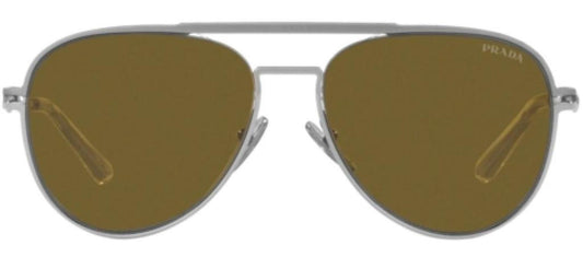 Prada PR 54ZS 16F01T Aviator Sunglasses