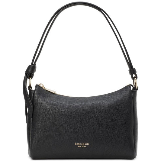 kate sapde new york Knott Small Pebbled Leather Shoulder Bag