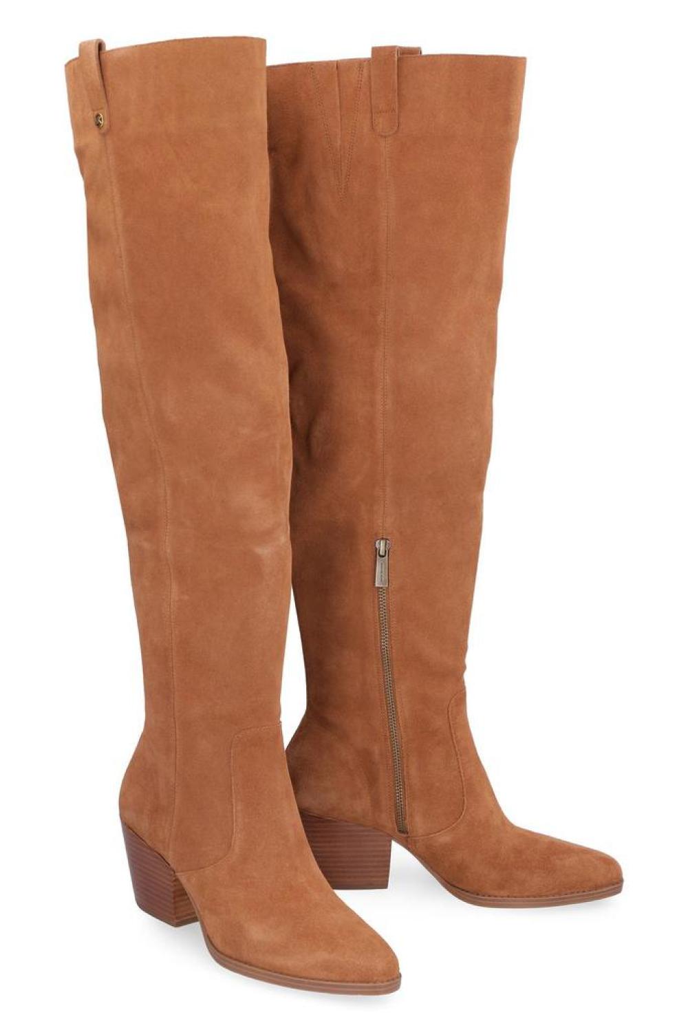 Michael Michael Kors Knee-High Round-Toe Boots