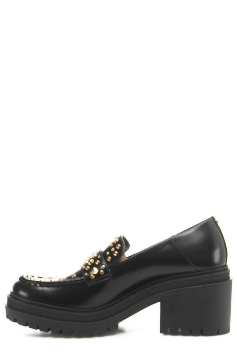 Michael Michael Kors Stud-Embellished Round-Toe Loafers