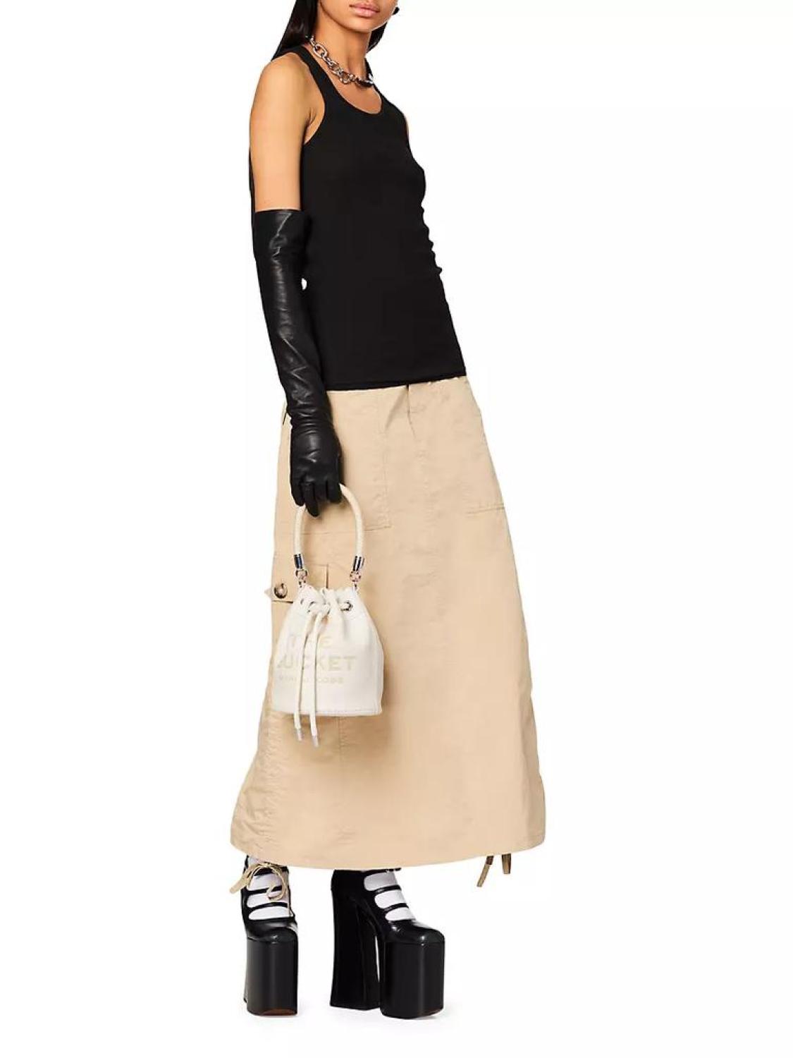 The Leather Bucket Bag