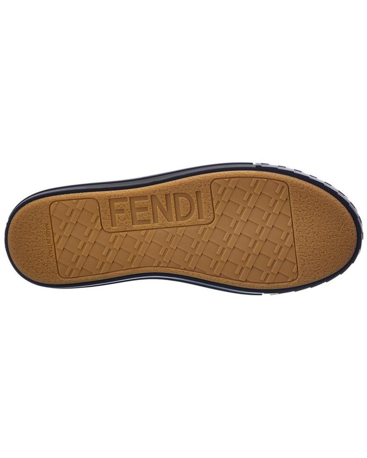 FENDI Domino FF Canvas Sneaker