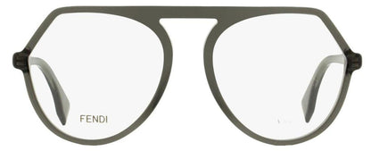 Fendi Women's Roma Amor Eyeglasses FF0385 KB7 Transparent Gray 53mm