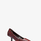 Frankie Python Embossed Leather Pump