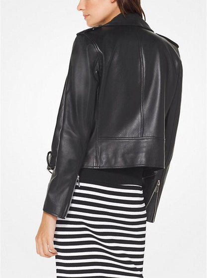 Leather Moto Jacket