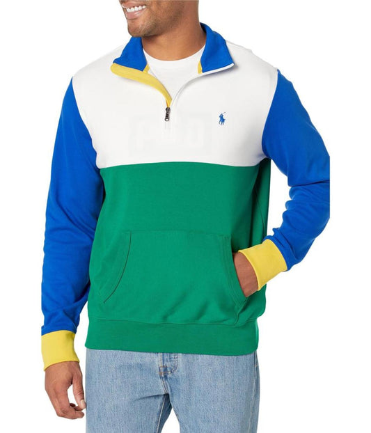 Cotton Interlock 1/4 Zip Sweatshirt