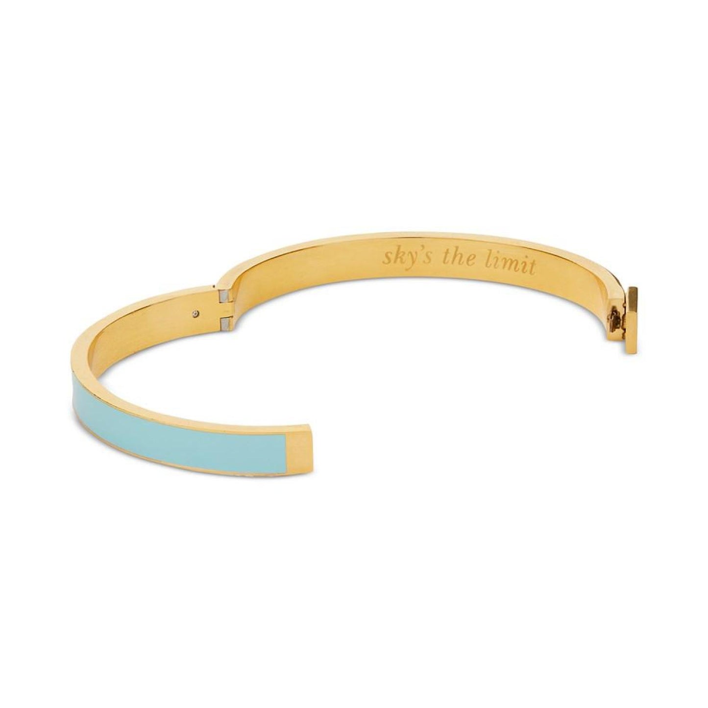 Gold-Tone Never A Dull Moment Color Inlay Bangle Bracelet