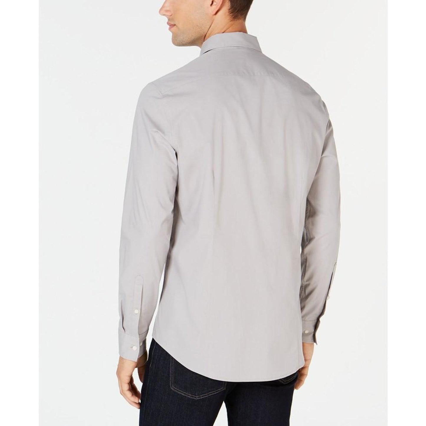 Men's Stretch Button-Front Shirt