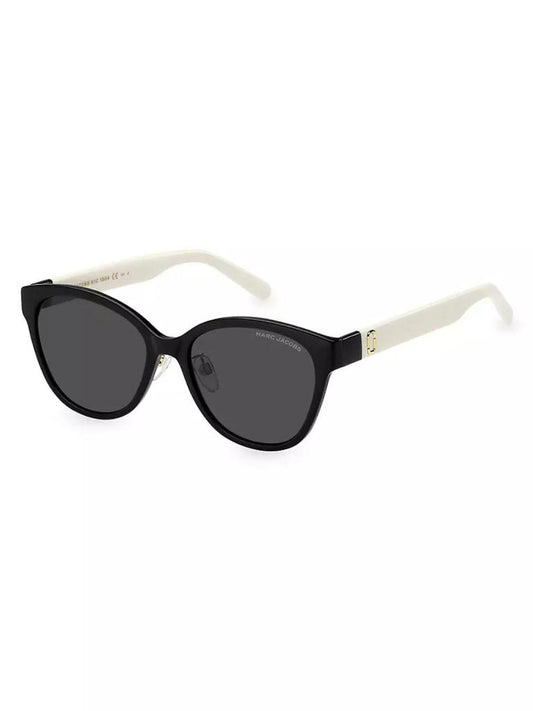 55MM Round Colorblocked Sunglasses