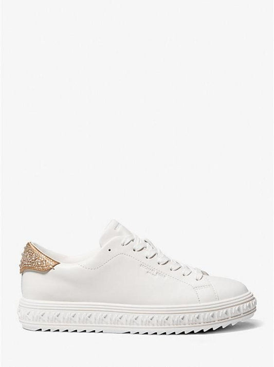 Grove Embellished Leather Sneaker