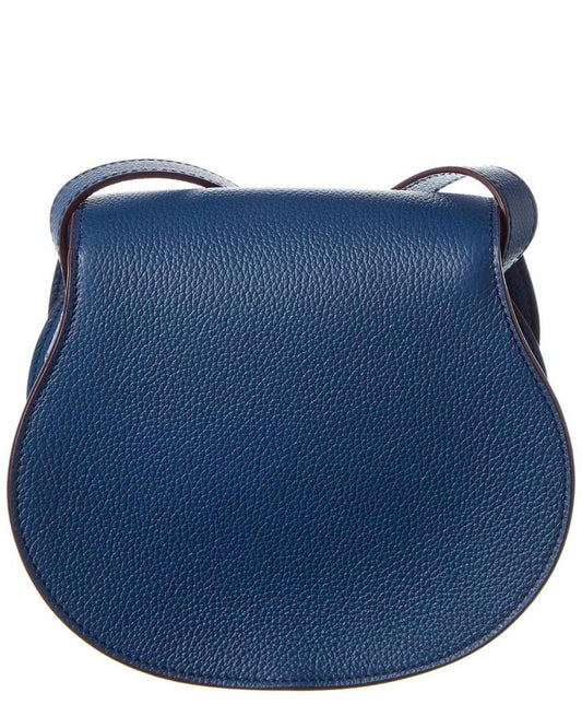 Chloé Marcie Small Leather Saddle Bag