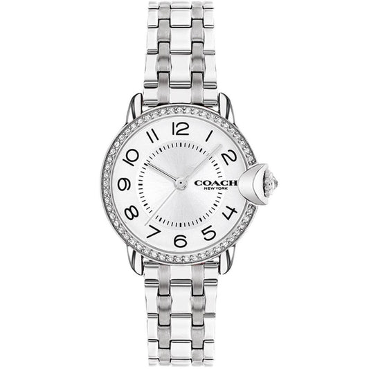 Coach Women's Arden White Dial Watch