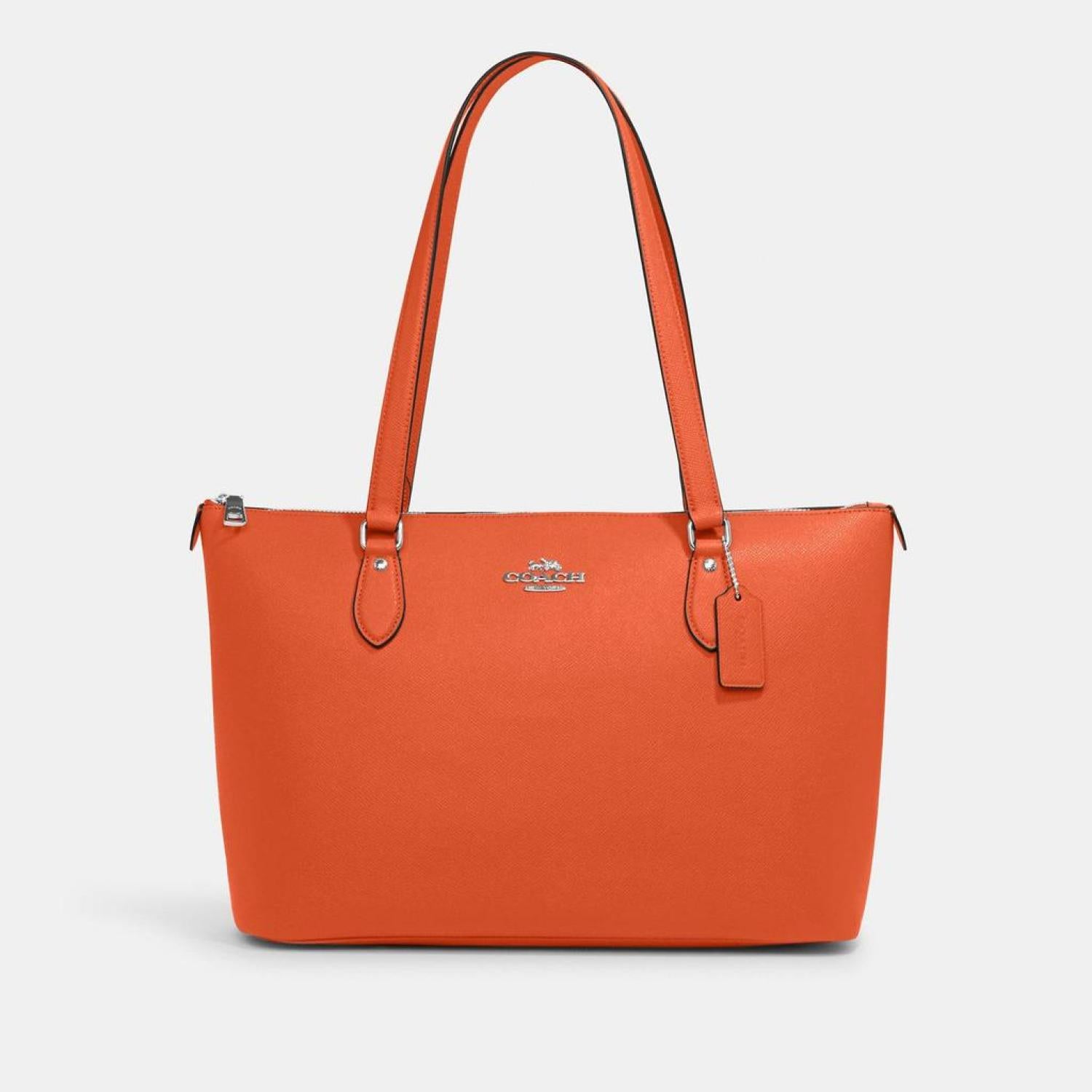 Coach orange 2024 tote