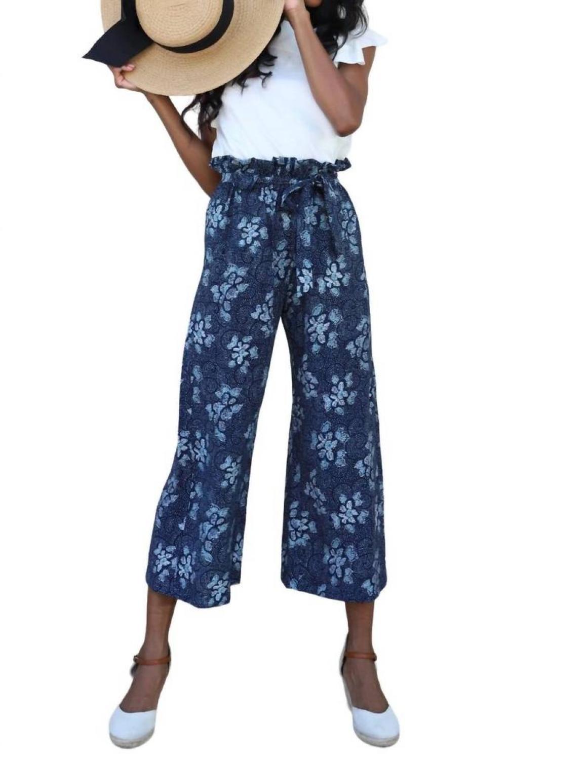 Lucas Wide Leg Pant In Bali