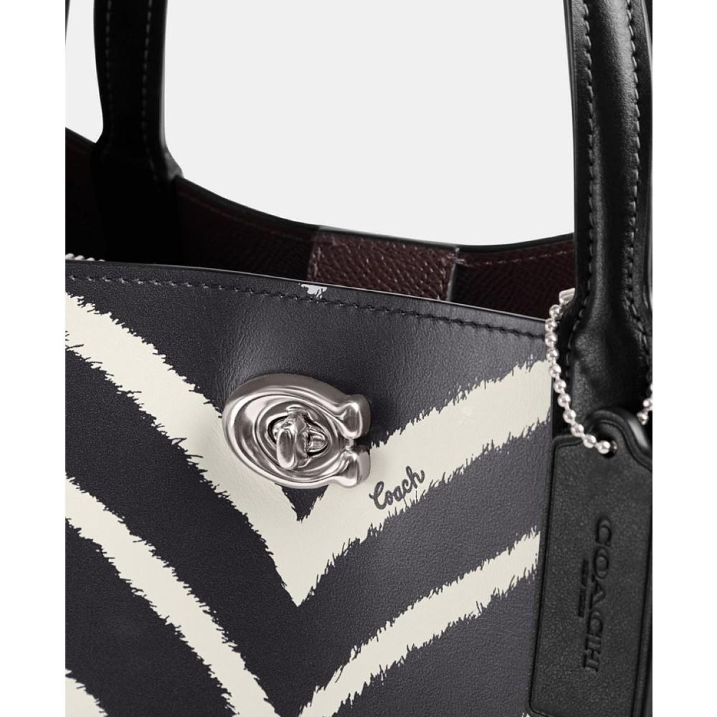 Willow 24 Zebra Print Tote