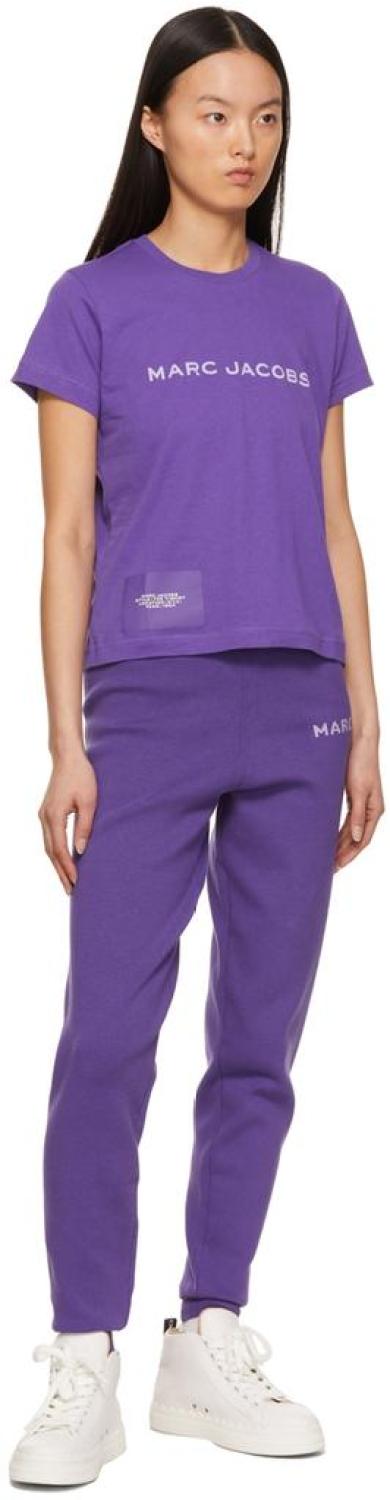 Purple 'The Knit Sweatpants' Lounge Pants