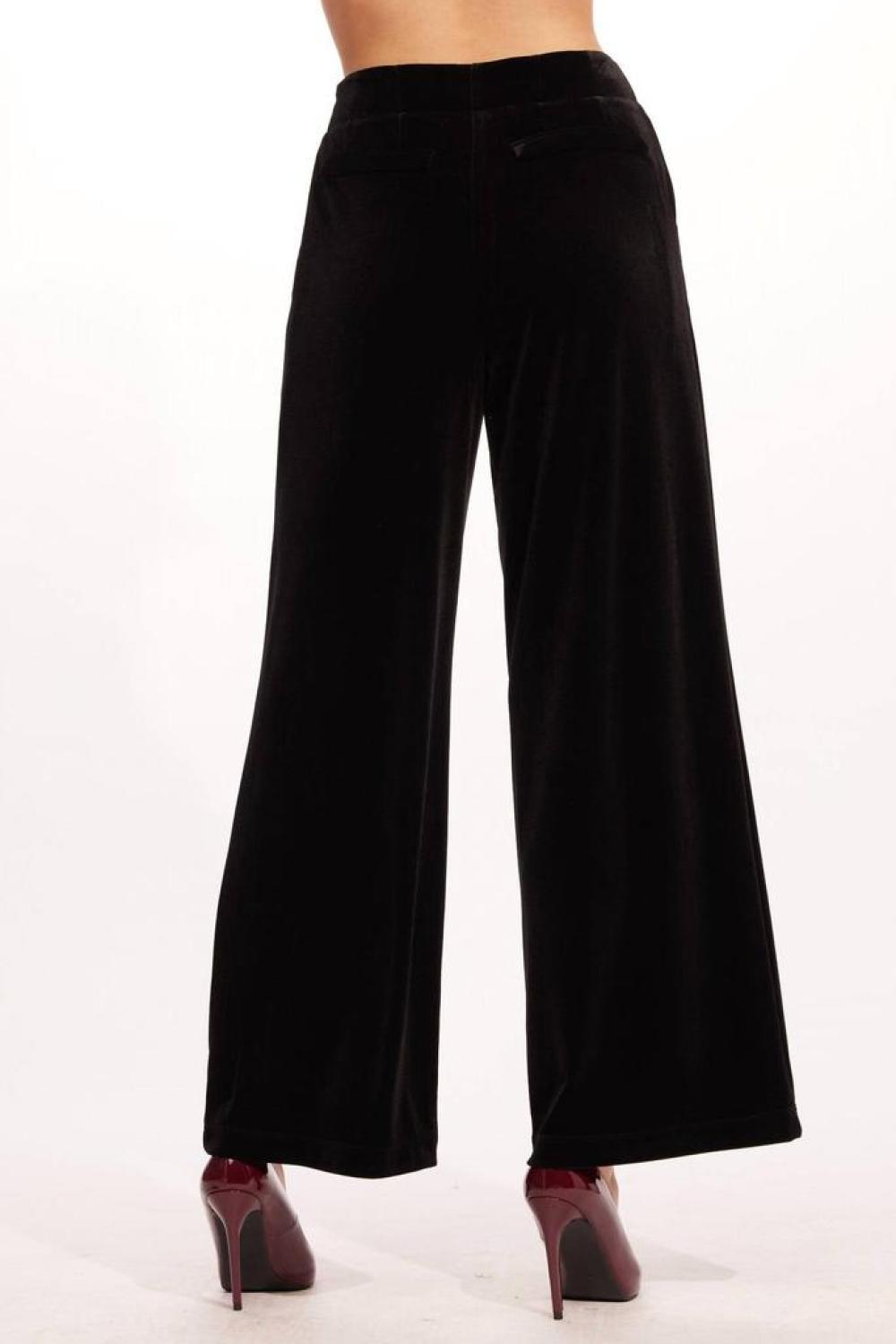 Hepburn Pant In Black Velvet