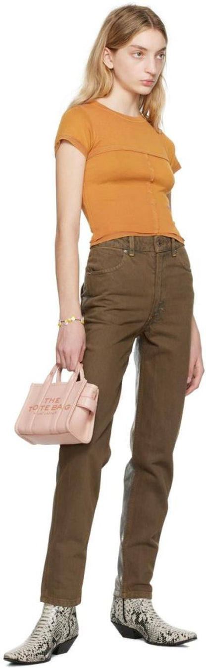 Pink 'The Leather Mini' Tote