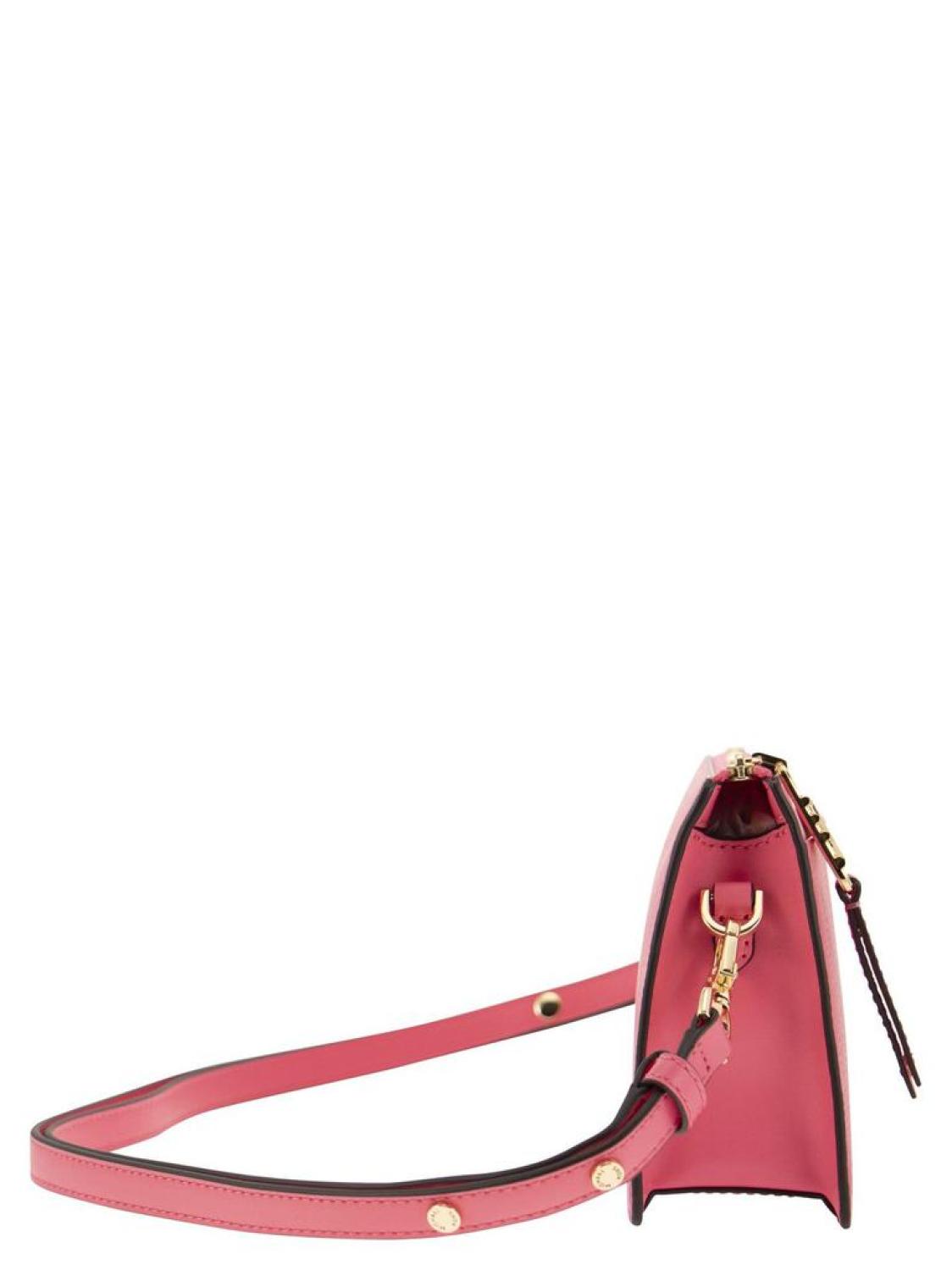 Michael Kors Logo-Lettering Zipped Crossbody Bag