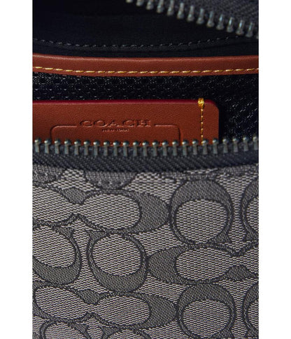 League Belt Bag in Signature Jacquard