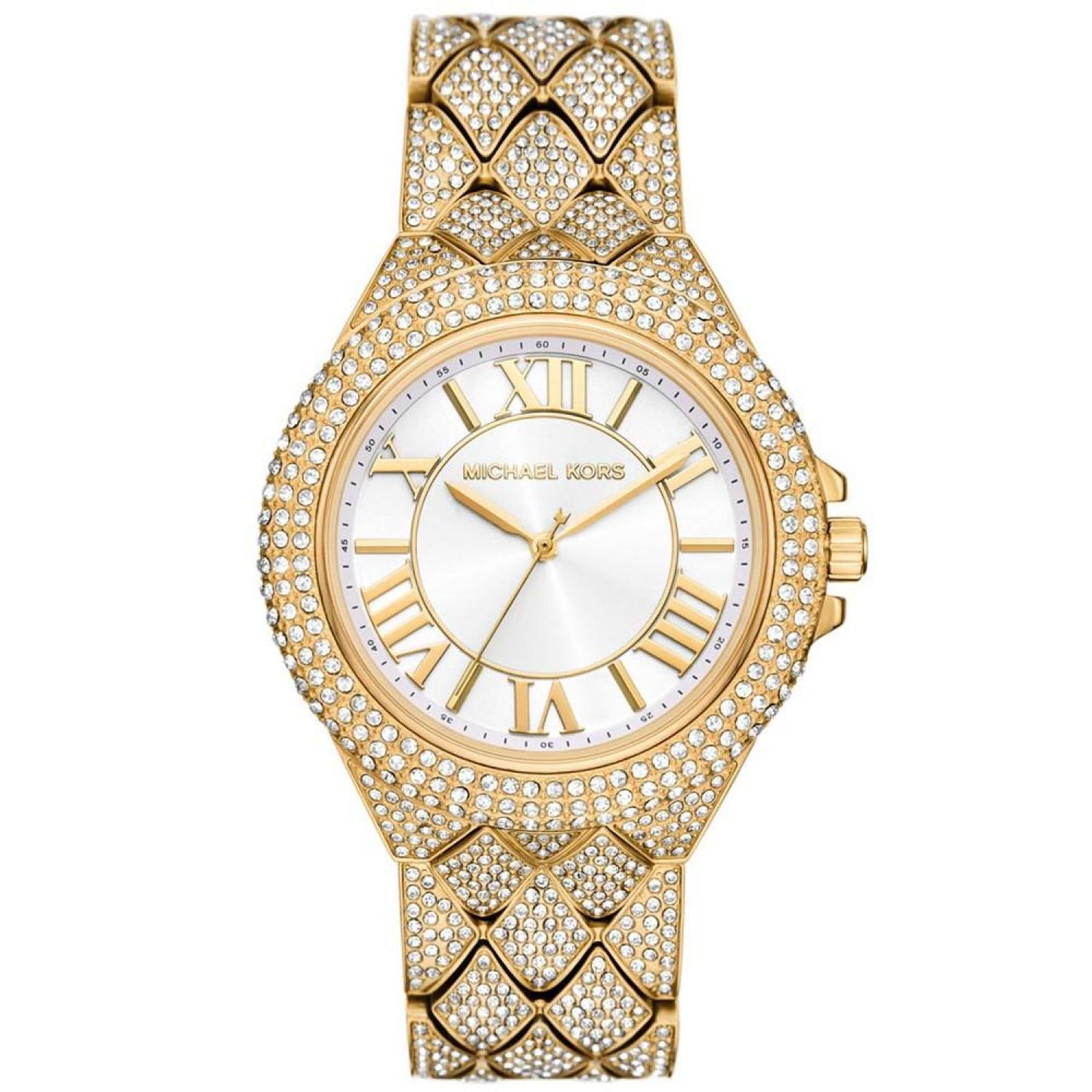 Women's Camille Three-Hand Gold-Tone Stainless Steel Watch 43mm