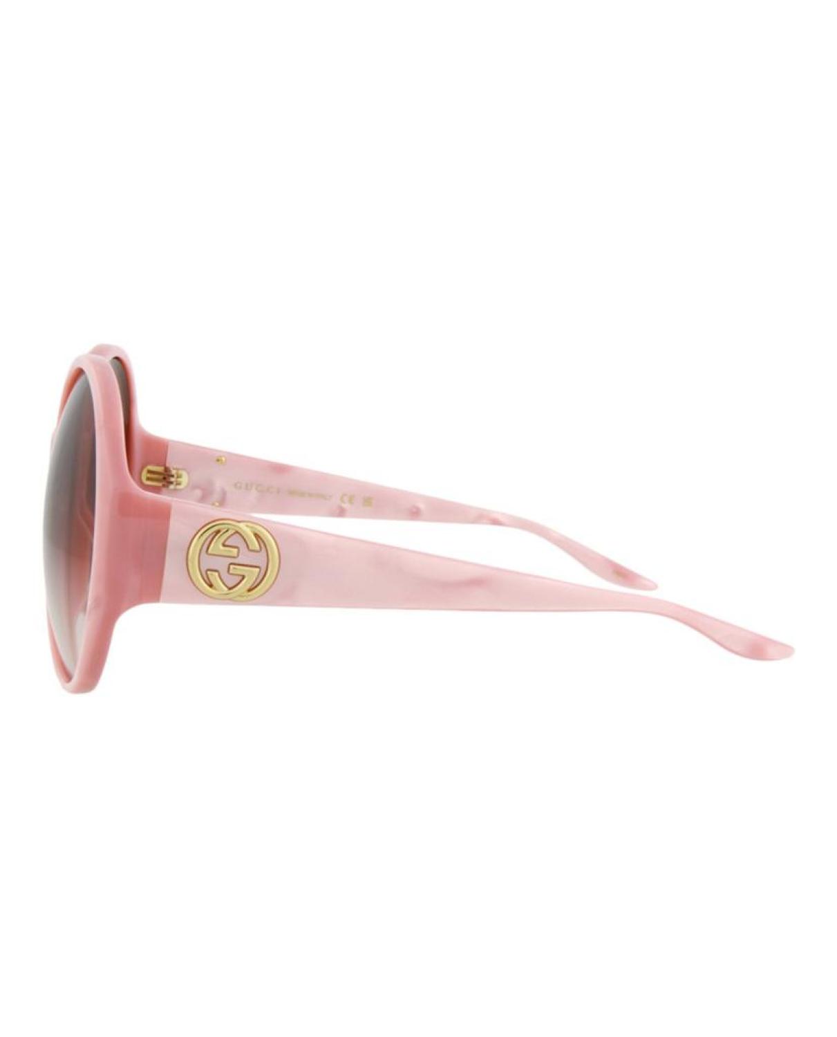 Round-Frame Acetate Sunglasses