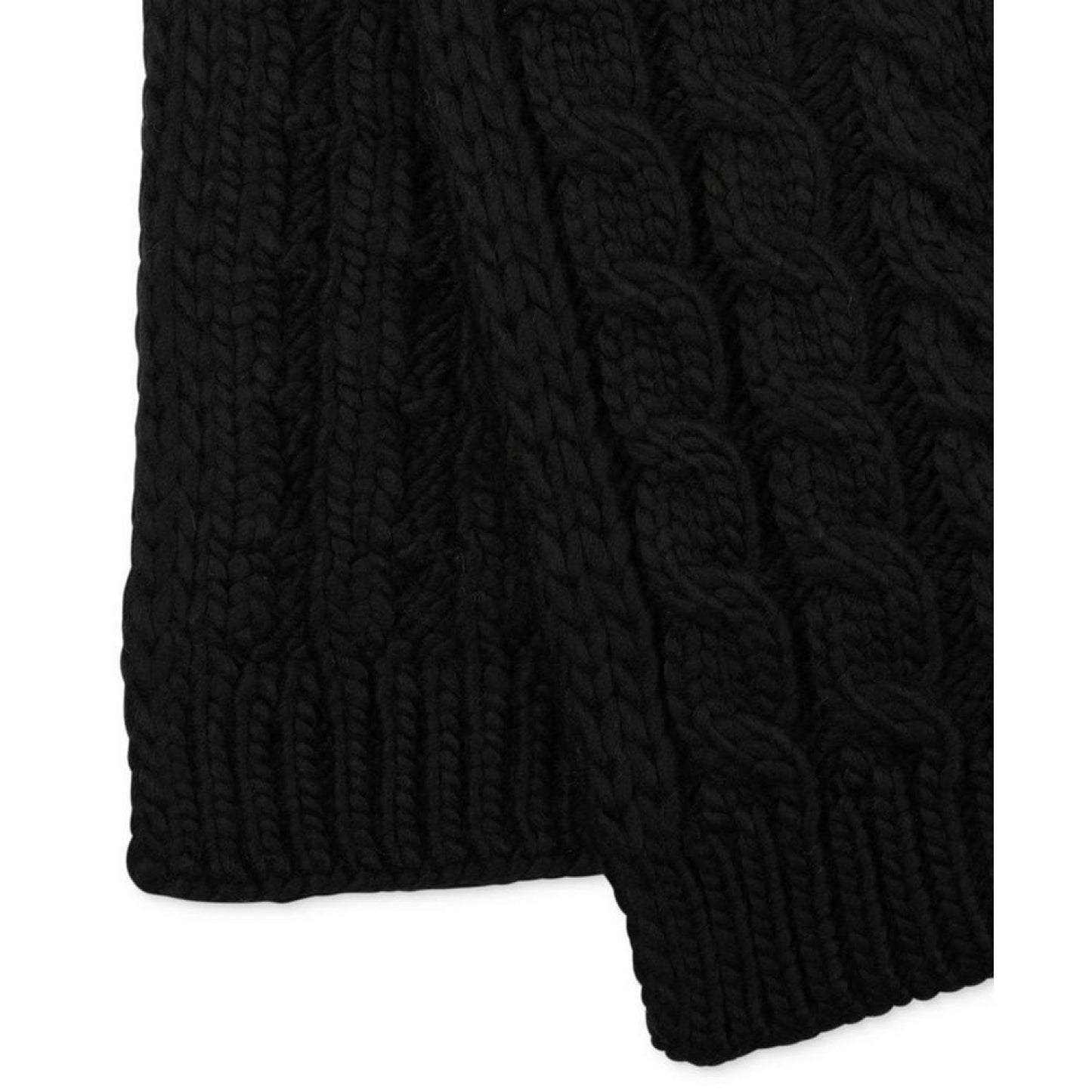 Women's Moving Cables Knit Scarf