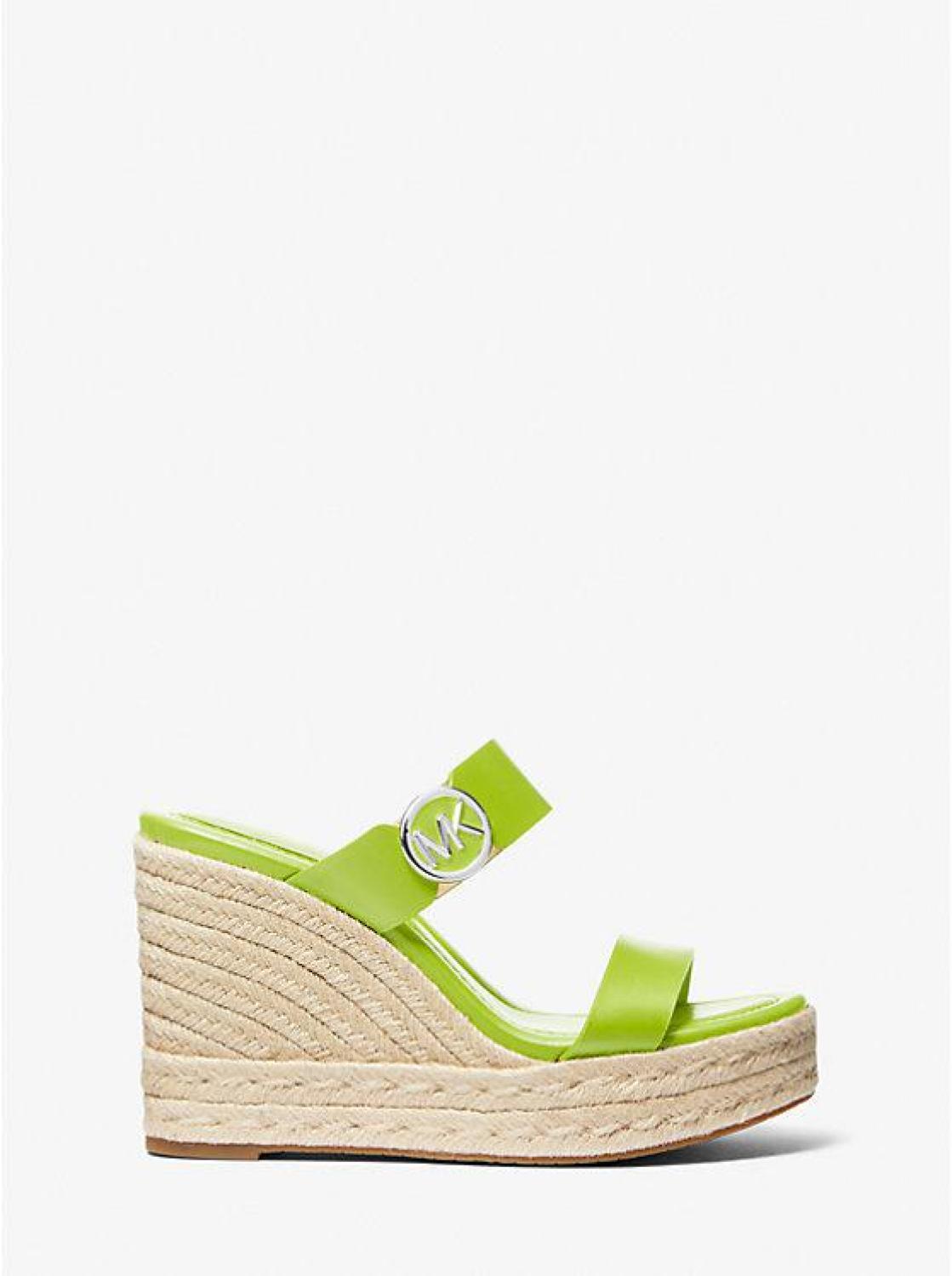 Lucinda Leather Wedge Sandal