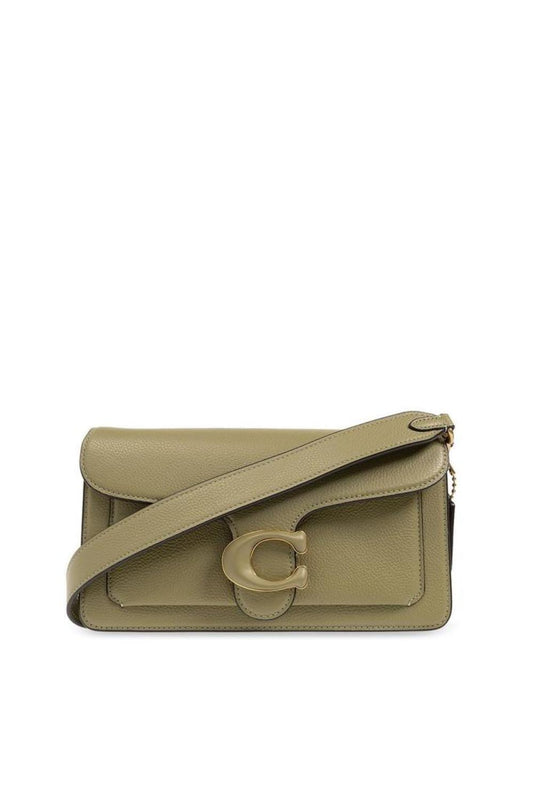 Coach Tabby Logo Plaque Shoulder Bag