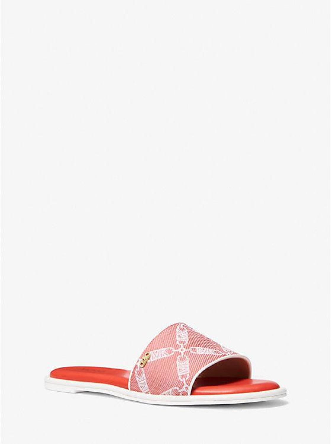 Saylor Empire Logo Jacquard Slide Sandal