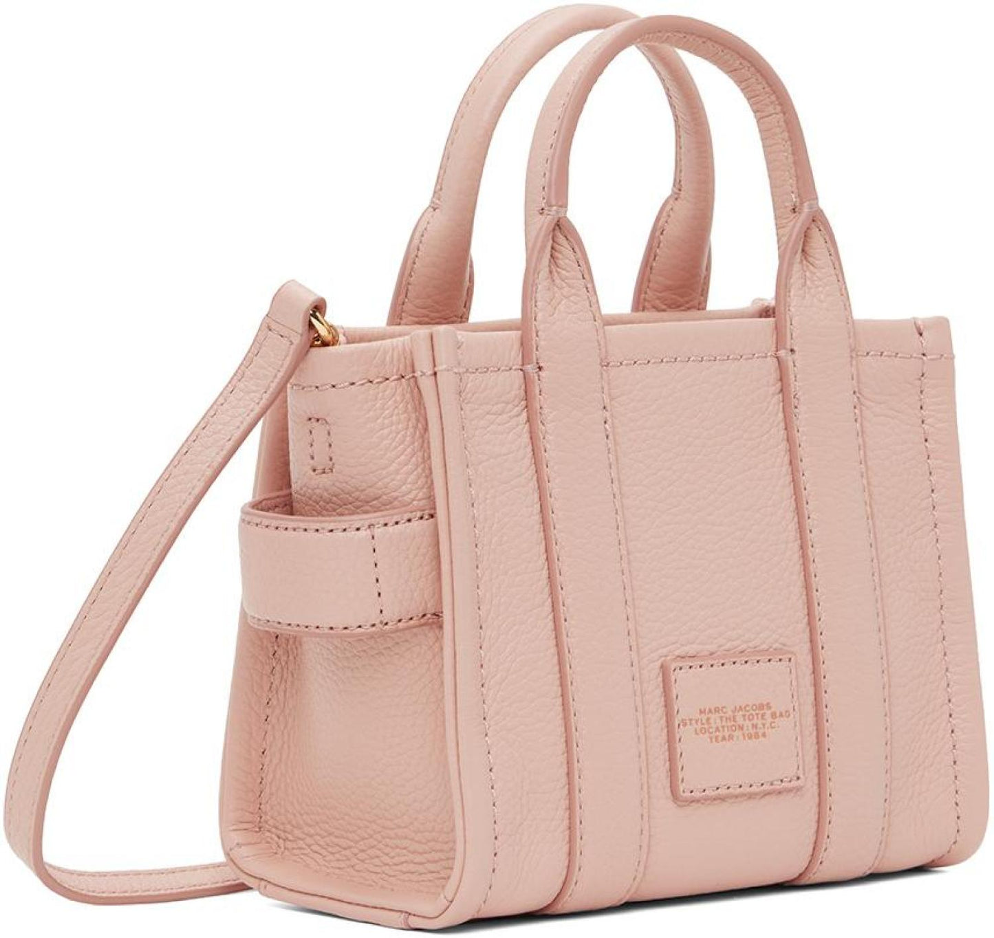 Pink 'The Leather Mini' Tote