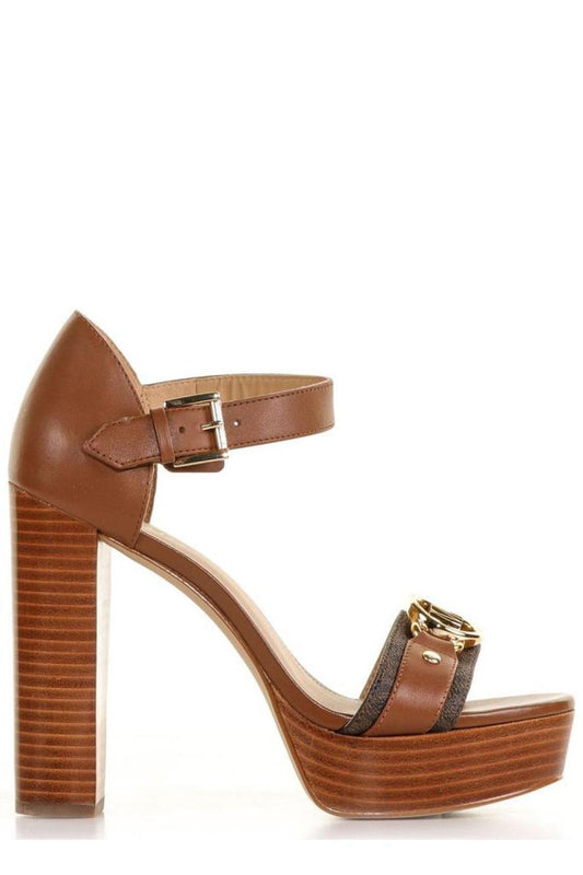 Michael Michael Kors Rory Logo Platform Sandals