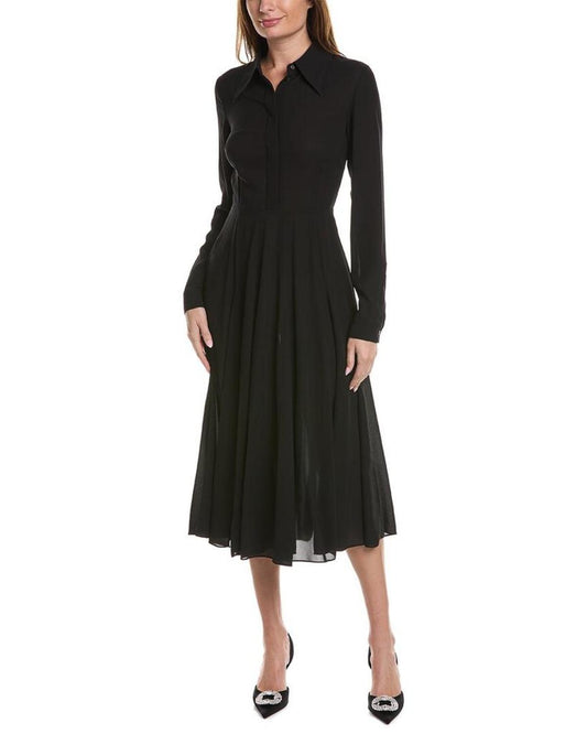 Michael Kors Collection Silk Shirtdress