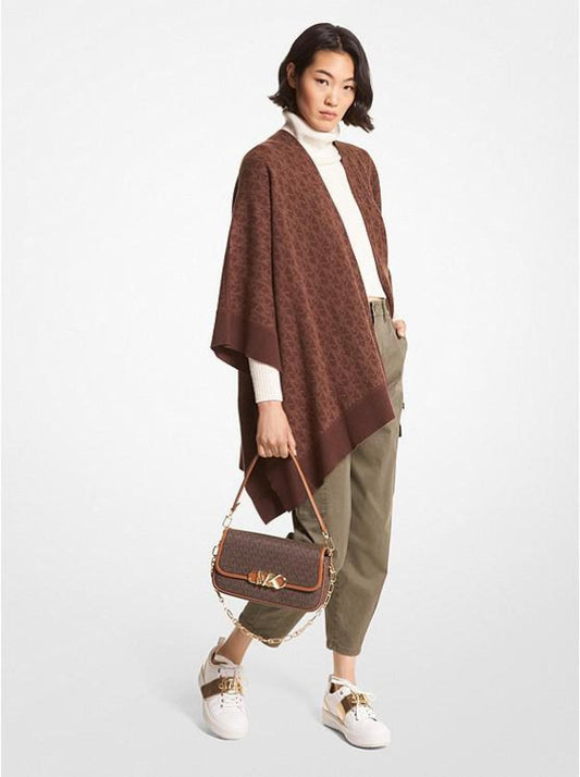 Logo Jacquard Poncho