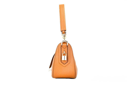 Marc Jacobs Drifter Small Smoked Almond Leather Hobo Shoulder Crossbody Women's Handbag