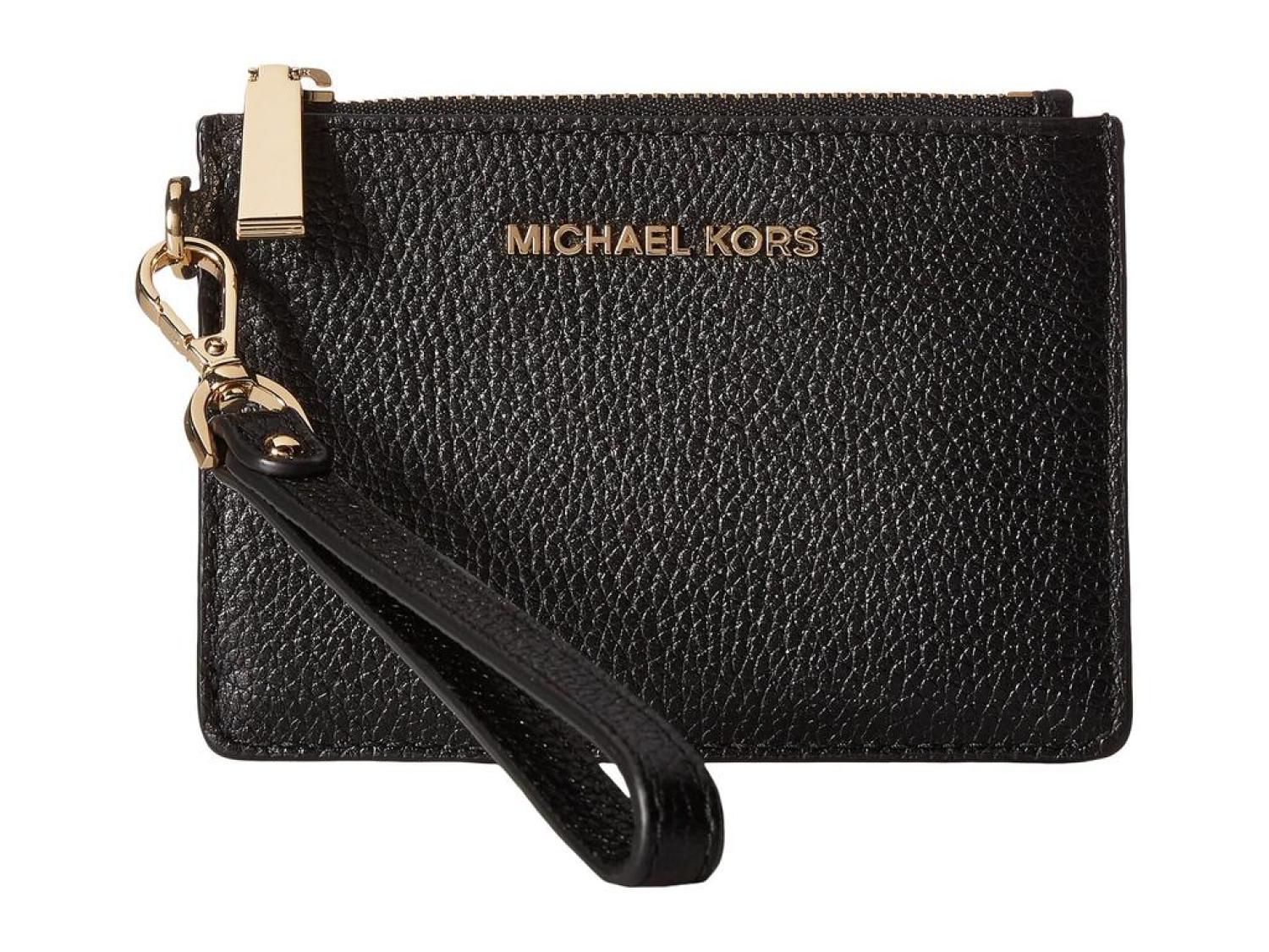 Michael kors mercer outlet leather coin purse