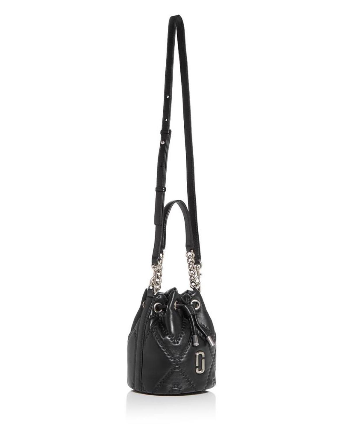 The Quilted Leather Bucket Bag