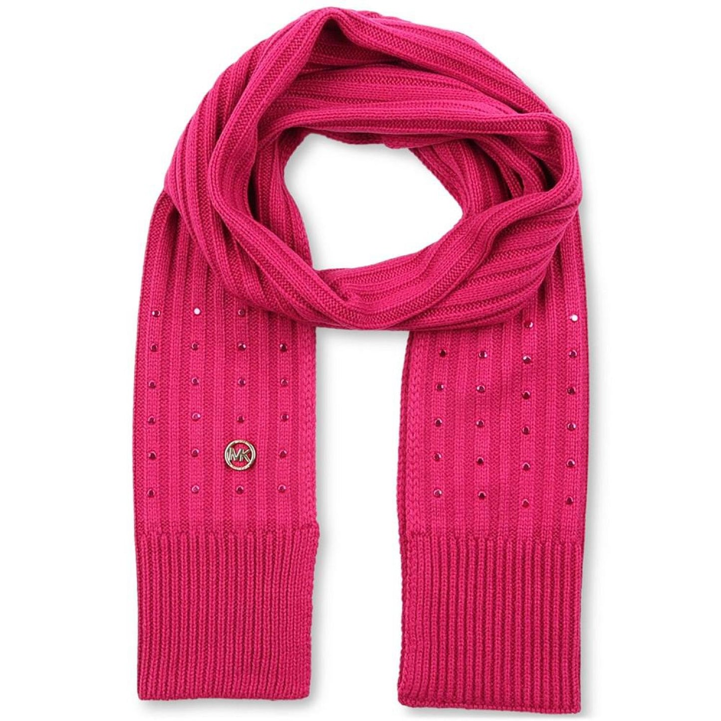 Women's Ribbed Embellished Scarf