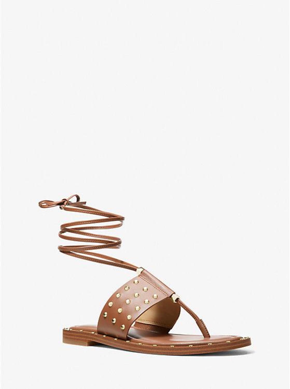 Jagger Studded Leather Sandal