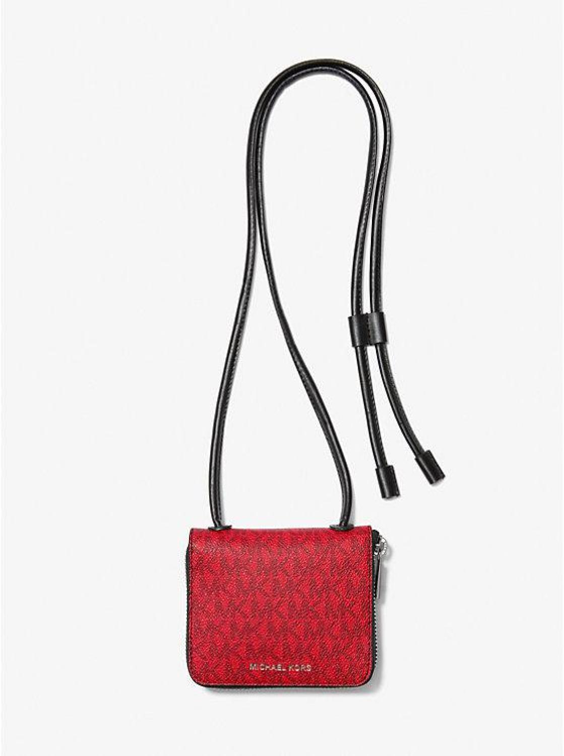 Signature Logo Crossbody Wallet