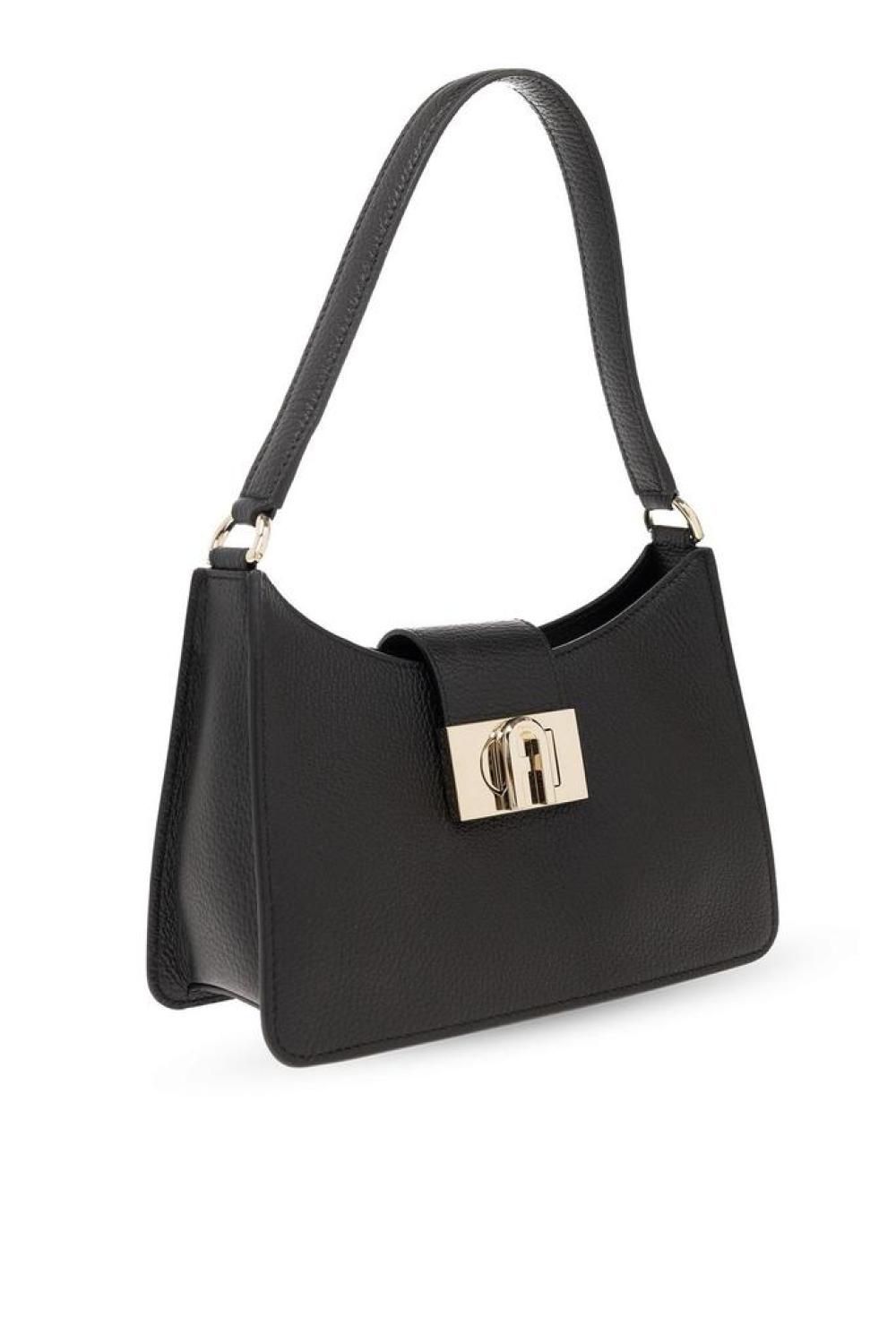 Furla Logo Plaque Shoulder Bag