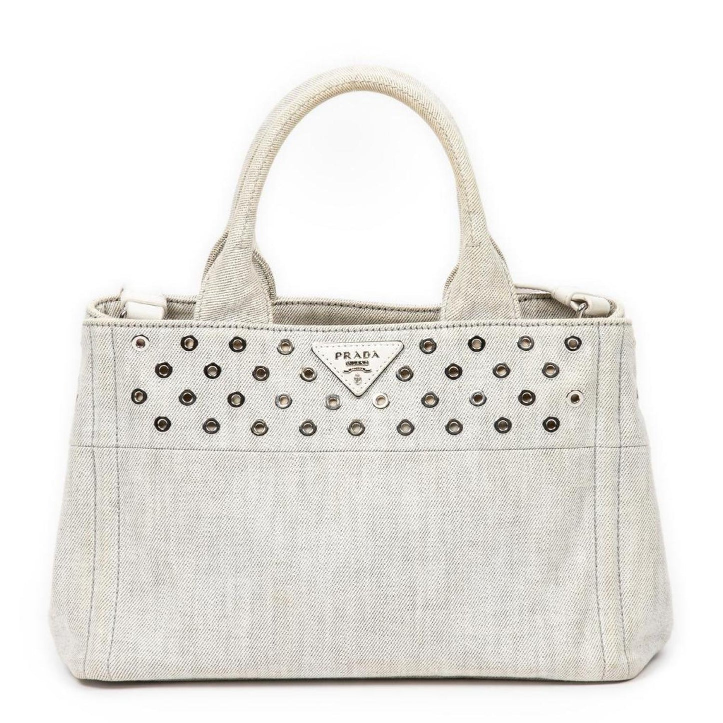 Small Studded Canapa Tote