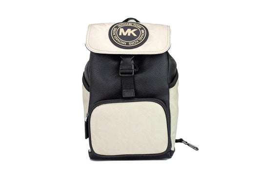 Michael Kors Kent Medium Hemp Nylon Pebbled Leather Slingpack Backpack Women's Bag